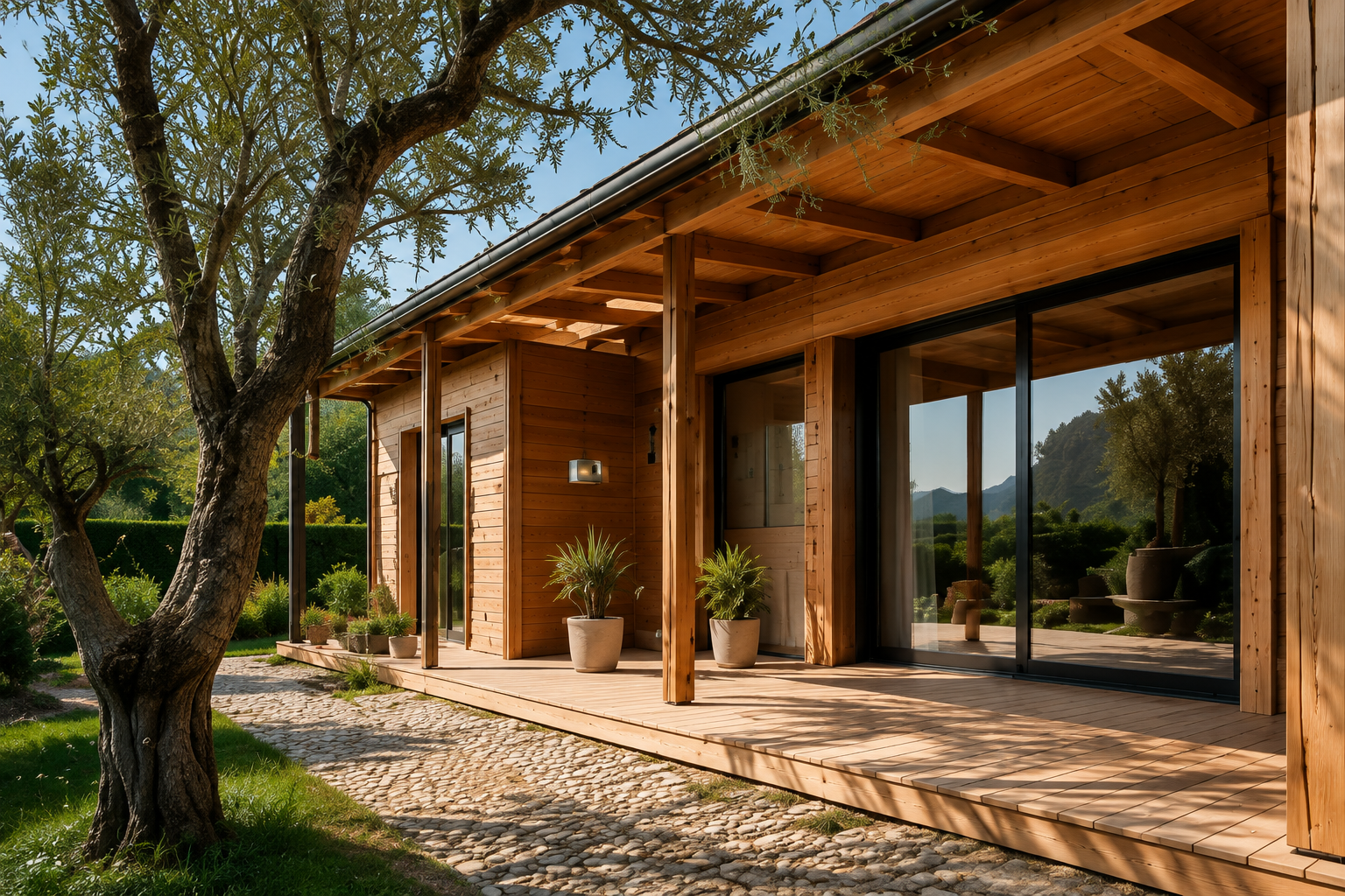 Struttura in legno realizzata da Il Legno